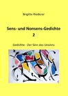 Buchcover Sens- und Nonsens-Gedichte 2