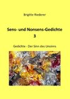 Buchcover Sens- und Nonsens-Gedichte 3
