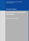 Buchcover Controlling im deutschen Teamsport