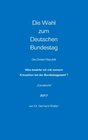 Buchcover Die Wahl zum Deutschen Bundestag