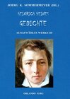 Buchcover Heinrich Heines Gedichte. Ausgewählte Werke III