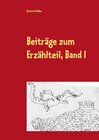 Buchcover Beiträge zum Erzählteil, Band I