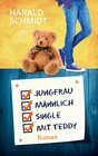 Buchcover Jungfrau, männlich, Single, mit Teddy