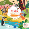 Buchcover Tiere der Welt (Soundbuch) 12 Klänge zum Hören und Klappen zum Entdecken