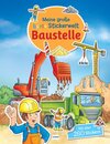 Buchcover Meine große bunte Stickerwelt - Baustelle