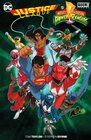Buchcover Justice League/Power Rangers