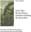 Buchcover Zwei Taler für den Pastor, siebzehn Schilling für den Lehrer