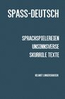 Buchcover Spass-Deutsch