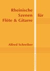 Buchcover Rheinische Szenen für Flöte und Gitarre