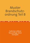 Buchcover Muster Brandschutzordnung B DIN 14096 Neuauflage 2016 kompakt