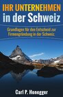Buchcover Ihr Unternehmen in der Schweiz