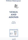Buchcover Venus and Adonis