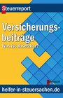 Buchcover Versicherungsbeiträge