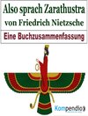 Buchcover Also sprach Zarathustra von Friedrich Nietzsche