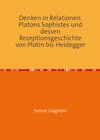 Buchcover Denken in Relationen. Platons Sophistes und dessen Rezeptionsgeschichte von Plotin bis Heidegger