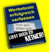 Buchcover Werbetexte erfolgreich verfassen