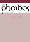 Buchcover Phoibos - Zeitschrift für Zupfmusik / Phoibos 2016