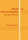 Buchcover Musik zu Don Perlimplin