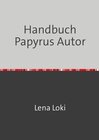 Buchcover Handbuch Papyrus Autor