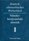 Buchcover Deutsch-Obersorbisches Wörterbuch /Nemsko-hornjoserbski stownik / Deutsch-obersorbisches Wörterbuch