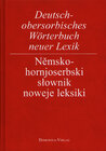 Buchcover Deutsch-obersorbisches Wörterbuch neuer Lexik