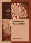 Buchcover Die Werbener Handschriften