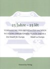 Buchcover 25 Jahre - 25 lět Verfassung des Freistaates Sachsen Wustawa Swobodneho stata Sakskeje