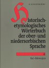 Buchcover Historisch-etymologisches Wörterbuch der ober- und niedersorbischen Sprache