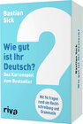 Buchcover Wie gut ist Ihr Deutsch? – Das Kartenspiel zum Bestseller