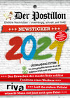 Buchcover Der Postillon +++ Newsticker +++ 2021