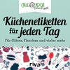 Buchcover Küchenetiketten für jede Gelegenheit