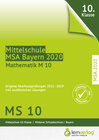 Buchcover Original Abschlussprüfungen Mathematik Mittelschule M10 Bayern