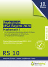 Buchcover Original Abschlussprüfungen Mathematik I Realschule Bayern