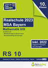 Buchcover Original-Prüfungen Realschule Bayern 2023 Mathematik II/III