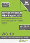 Buchcover Original-Prüfungen Wirtschaftsschule Bayern 2024 Betriebswirtschaftliche Steuerung und Kontrolle