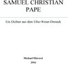Buchcover Samuel Christian Pape
