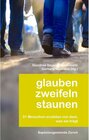 Buchcover Glauben zweifeln staunen
