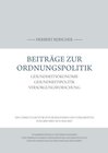Buchcover Beiträge zur Ordnungspolitik