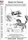 Buchcover PADP-Script 11: Sketch Art Technik - Vogel, Hirsch und Löwe Zeichnen Lernen mit Bleistift - Einfache Bilder zum Nachzeic