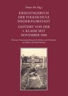 Buchcover Kriegstagebuch der Volksschule Nieder-Florstadt. Geführt von der 1. Klasse seit November 1940