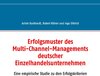Buchcover Erfolgsmuster des Multi-Channel-Managements deutscher Einzelhandelsunternehmen