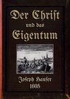 Buchcover Der Christ und das Eigentum