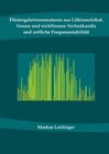 Buchcover Flüstergalerieresonatoren aus Lithiumniobat: lineare und nichtlineare Verlustkanäle und zeitliche Frequenzstabilität