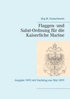 Buchcover Flaggen- und Salut-Ordnung für die Kaiserliche Marine