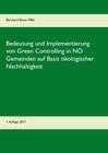 Buchcover Bedeutung und Implementierung von Green Controlling in NÖ Gemeinden auf Basis ökologischer Nachhaltigkeit