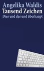 Buchcover Tausend Zeichen