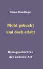 Buchcover Nicht gebucht und doch erlebt