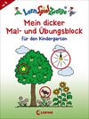 Buchcover LernSpielZwerge - Mein dicker Mal- und Übungsblock für den Kindergarten