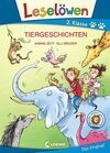 Buchcover Leselöwen 2. Klasse - Tiergeschichten (Großbuchstabenausgabe)