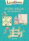 Buchcover Leselöwen Rätsel-Rallye für Leseprofis - 2. Klasse (Türkis)